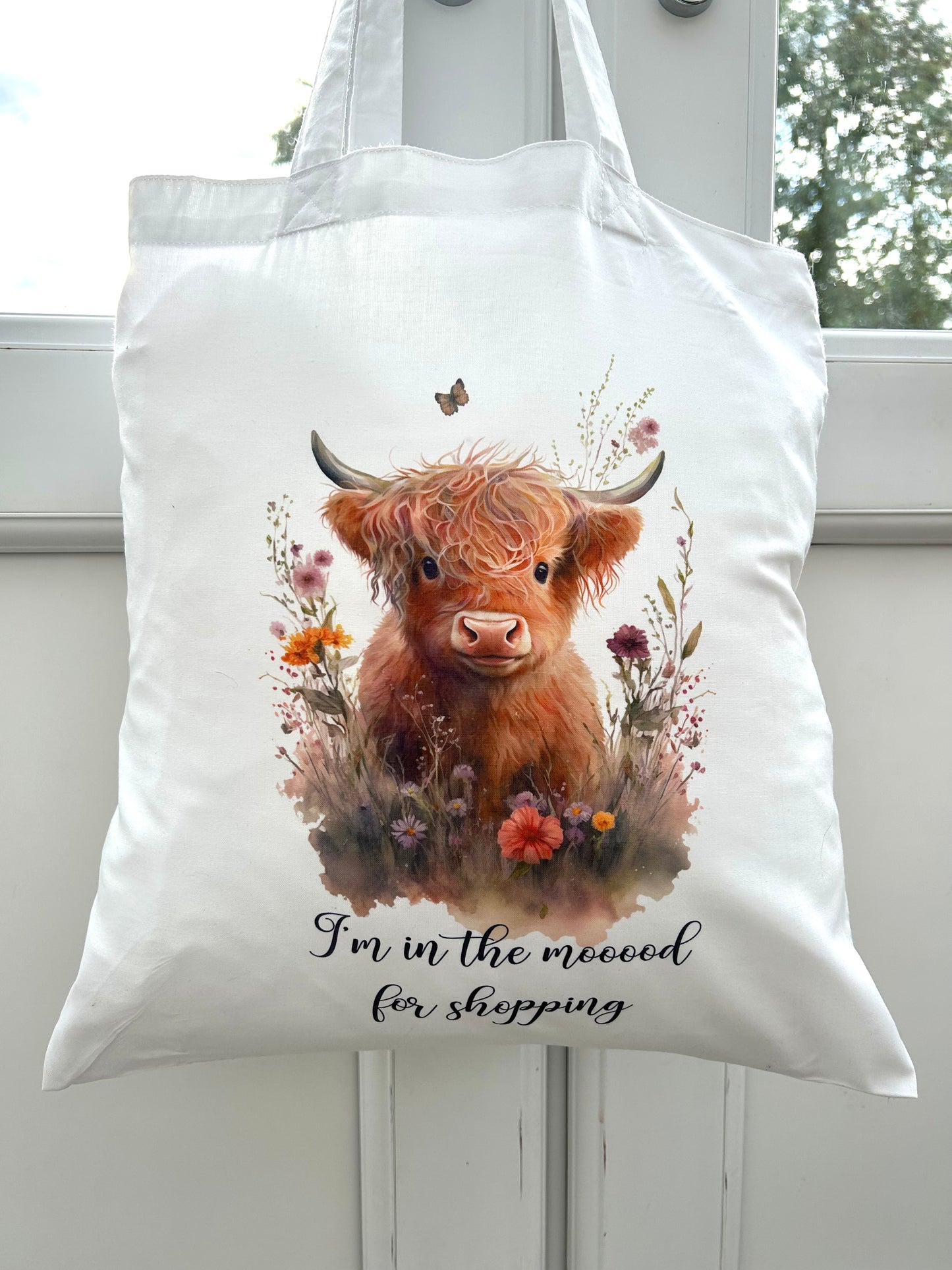 Highland Cow Tote Bag