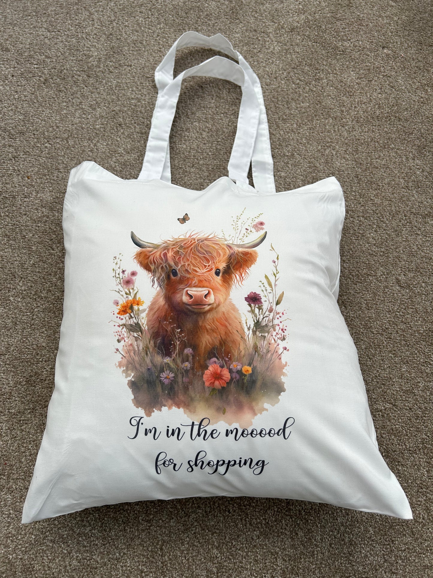 Highland Cow Tote Bag