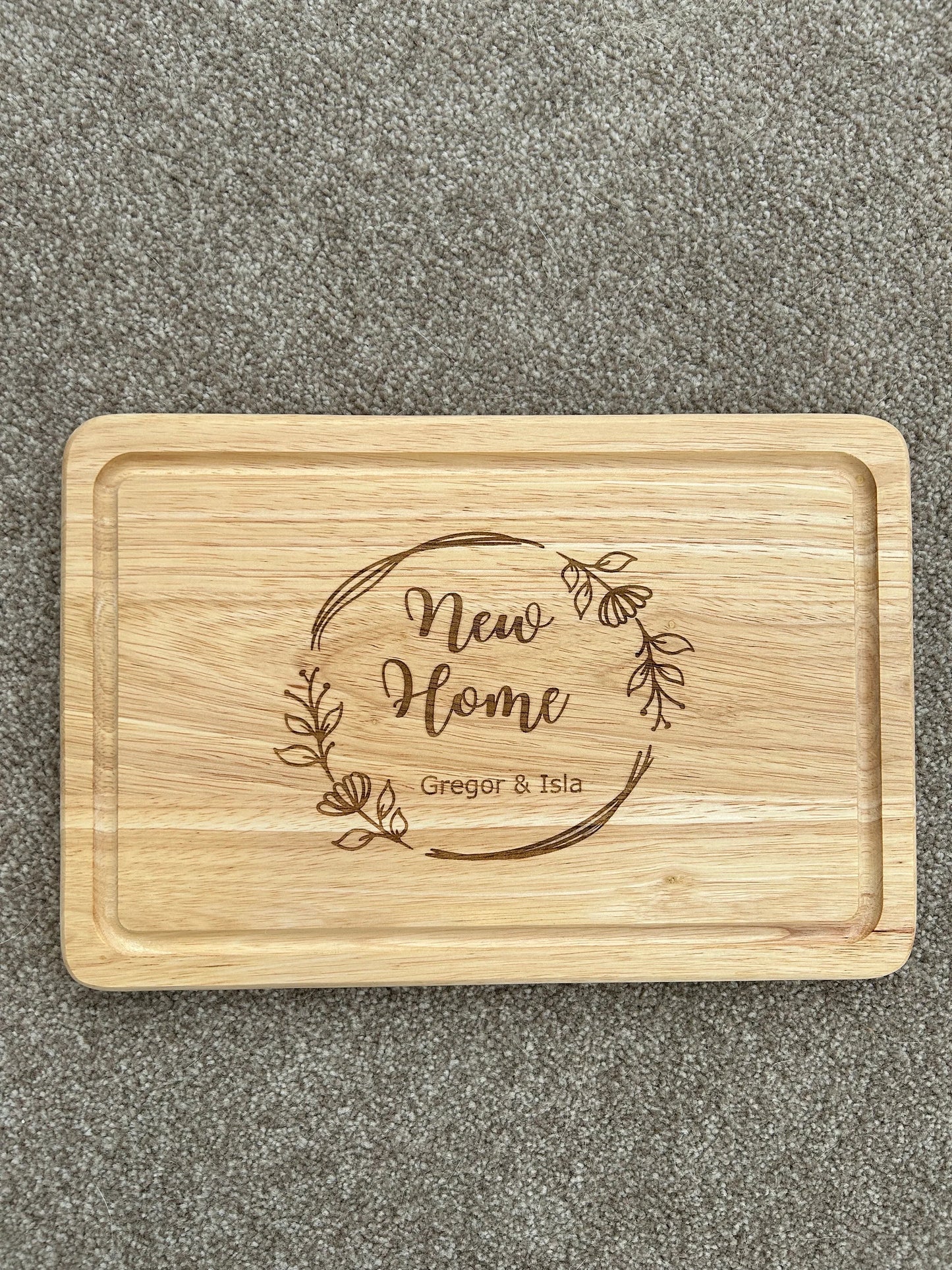 New Home Gift, Home Sweet Home Gift, Home Warming Gift, Personalised Chopping Board, New House Gift, House Warming Gift