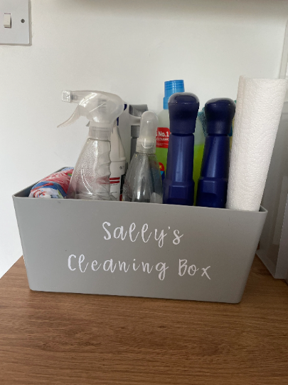 Storage Boxes, Cleaning Boxes, Personalised Storage Box, Storage, Organisation