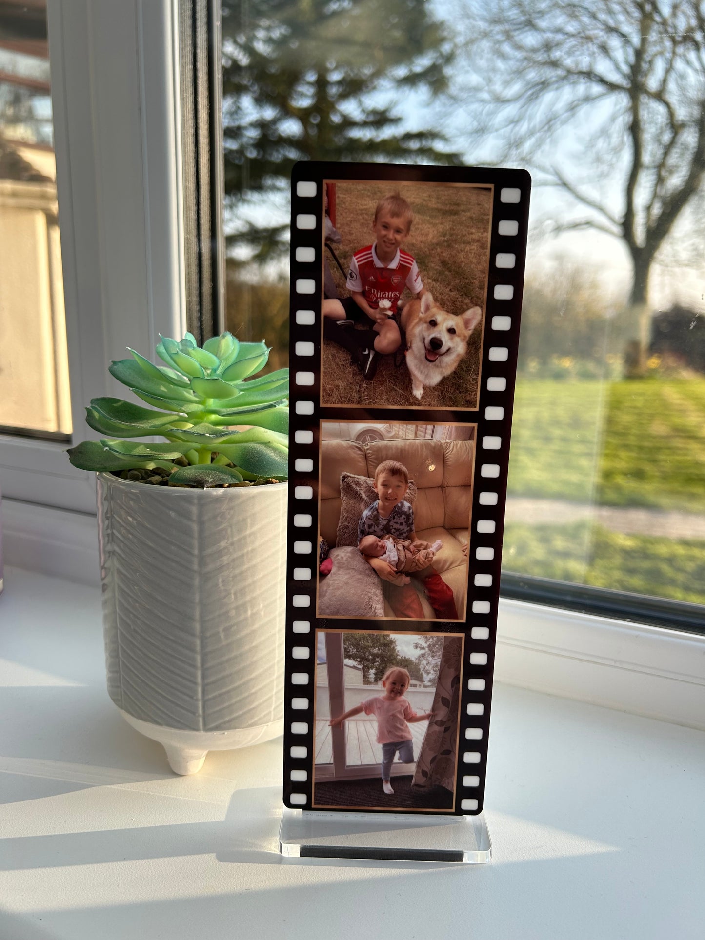 Polaroid Photo Plaque With Stand