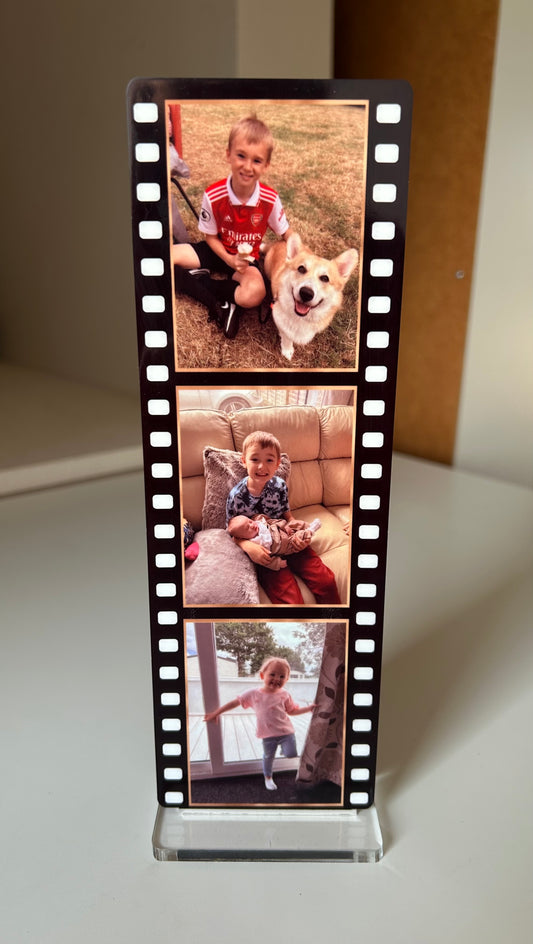 Polaroid Photo Plaque With Stand