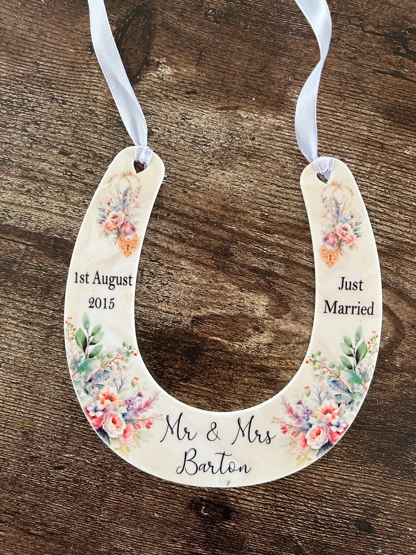 Wedding Day Gift, Horseshoe Gift, Mr & Mrs Gift, Mr and Mrs Gift, Personalised Wedding Day Gift, Wedding Day Present, Unique Wedding Gift