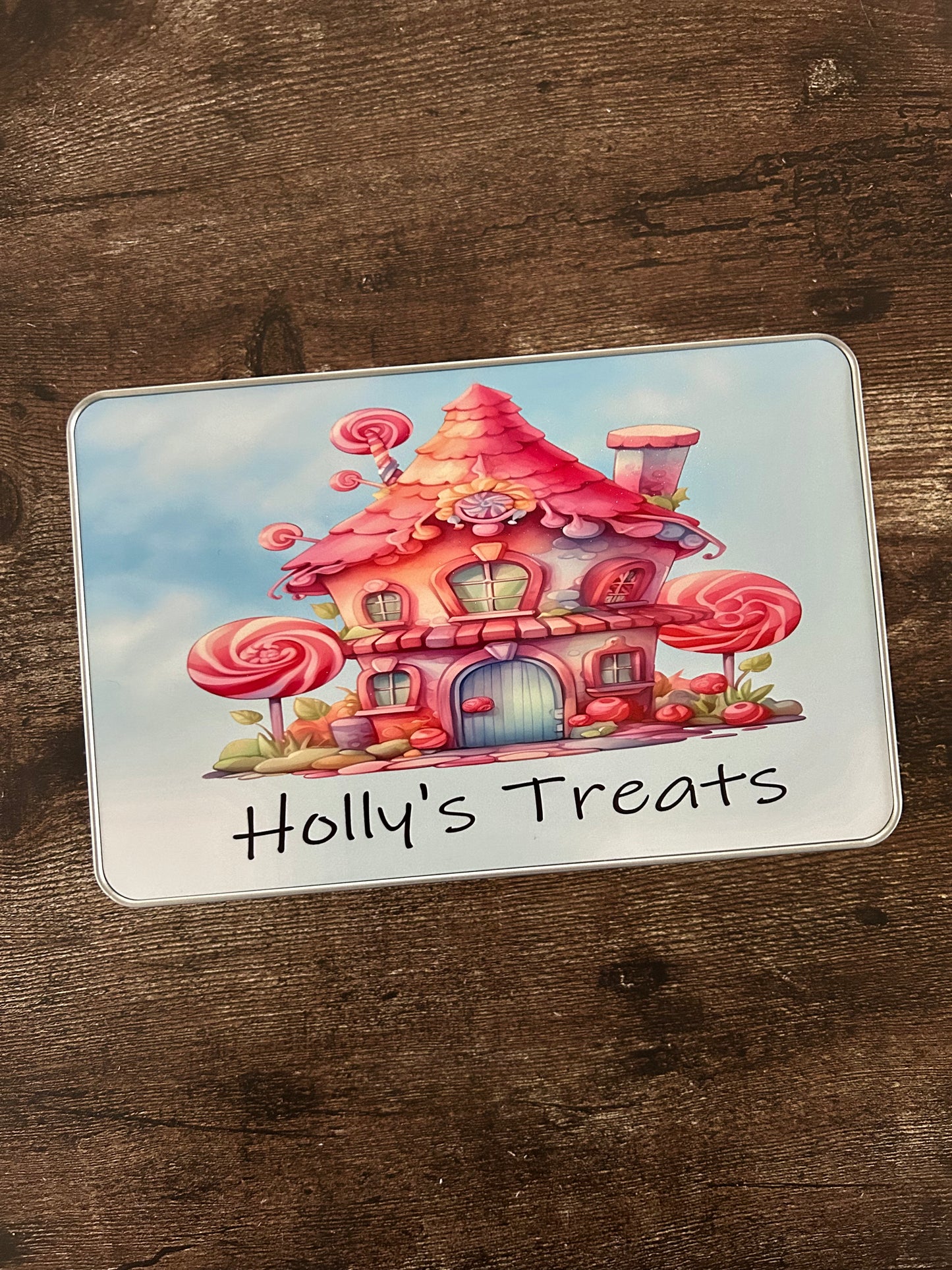 Kids Personalised Treat Tin, Personalised Sweet Tin, Kids Personlised Sweet Tin, Sweet Tin, Personalised Sweet Tin, Gift For Kids