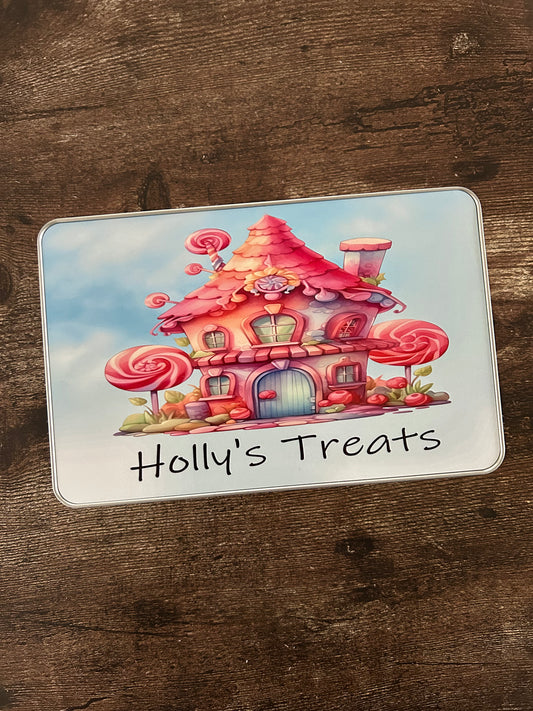 Kids Personalised Treat Tin, Personalised Sweet Tin, Kids Personlised Sweet Tin, Sweet Tin, Personalised Sweet Tin, Gift For Kids