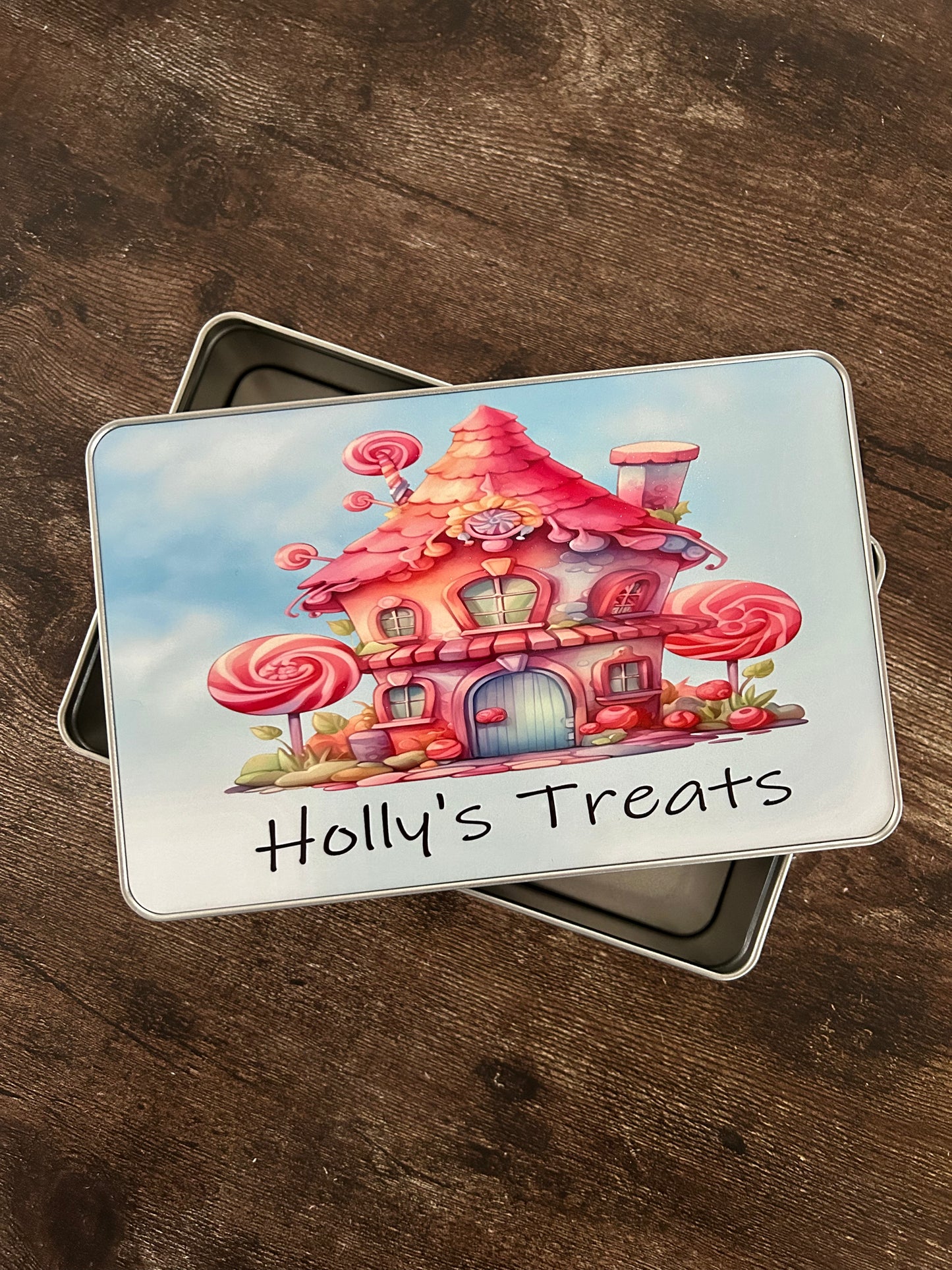 Kids Personalised Treat Tin, Personalised Sweet Tin, Kids Personlised Sweet Tin, Sweet Tin, Personalised Sweet Tin, Gift For Kids