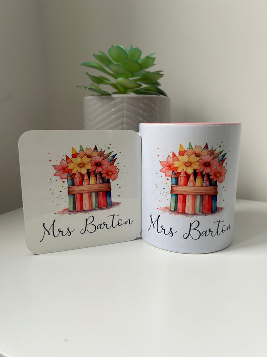 Teacher Gift, Personalised Teacher Mug, Teacher Christmas Gift, Personalised Name Mug, Personalised Teacher Name Mug, Gift For Teacher