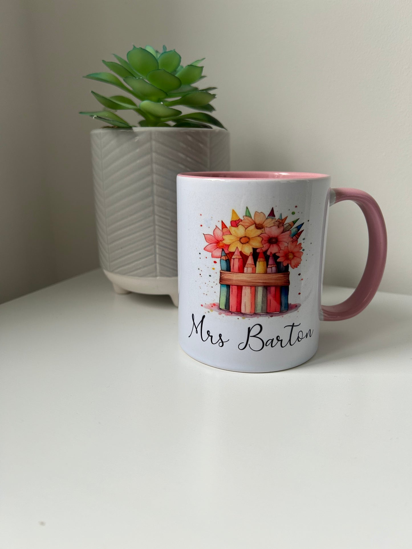 Teacher Gift, Personalised Teacher Mug, Teacher Christmas Gift, Personalised Name Mug, Personalised Teacher Name Mug, Gift For Teacher