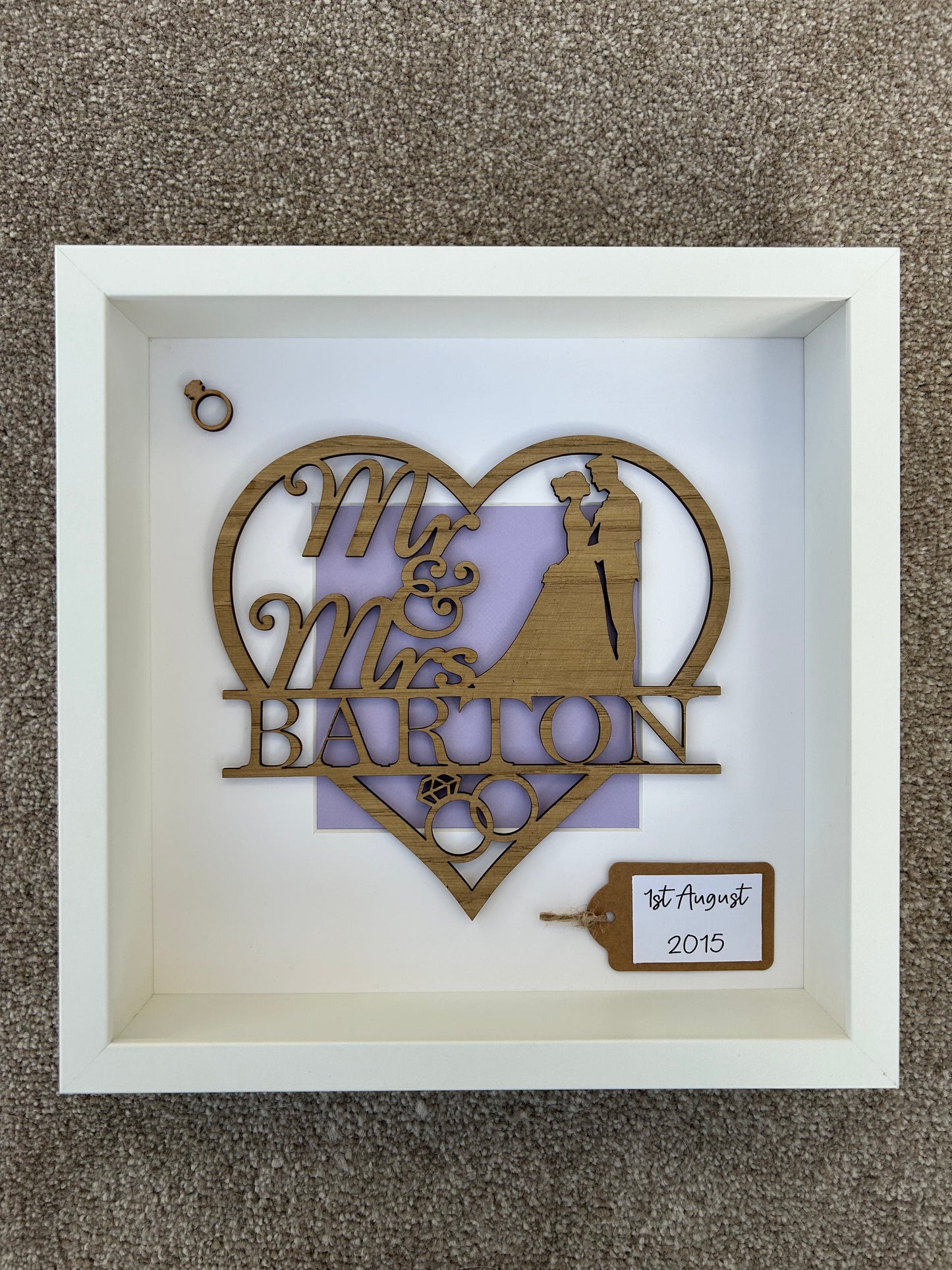 Wedding Day Frame, Wedding Day Gift, Mr and Mrs Gift, Wedding Day Present, Personalised Wedding Gift, Wood Wedding Gift, Gift For Wedding