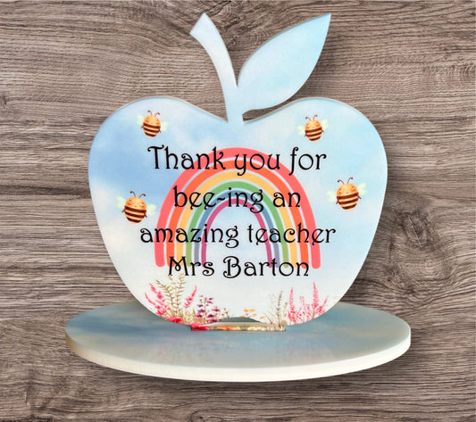 Teacher Gift, Amazing Teacher Gift, End Of Year Teacher Gift, Nursery Gift, Apple Teacher Gift, Gift For Teacher, Leaving Gift