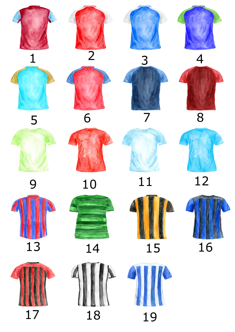 Grandads Team Gift, Daddys Team Gift, Football Shirt Gift, Football Gift, Fathers Day Gift Daddy, Fathers Day Gift Grandad, Football Present