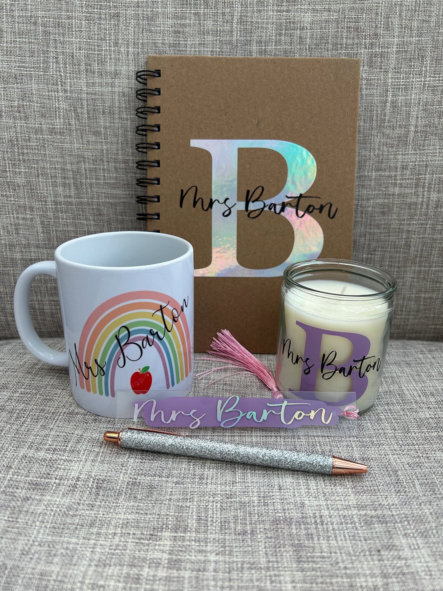 Teacher Gift, Personalised Teacher Gift Set