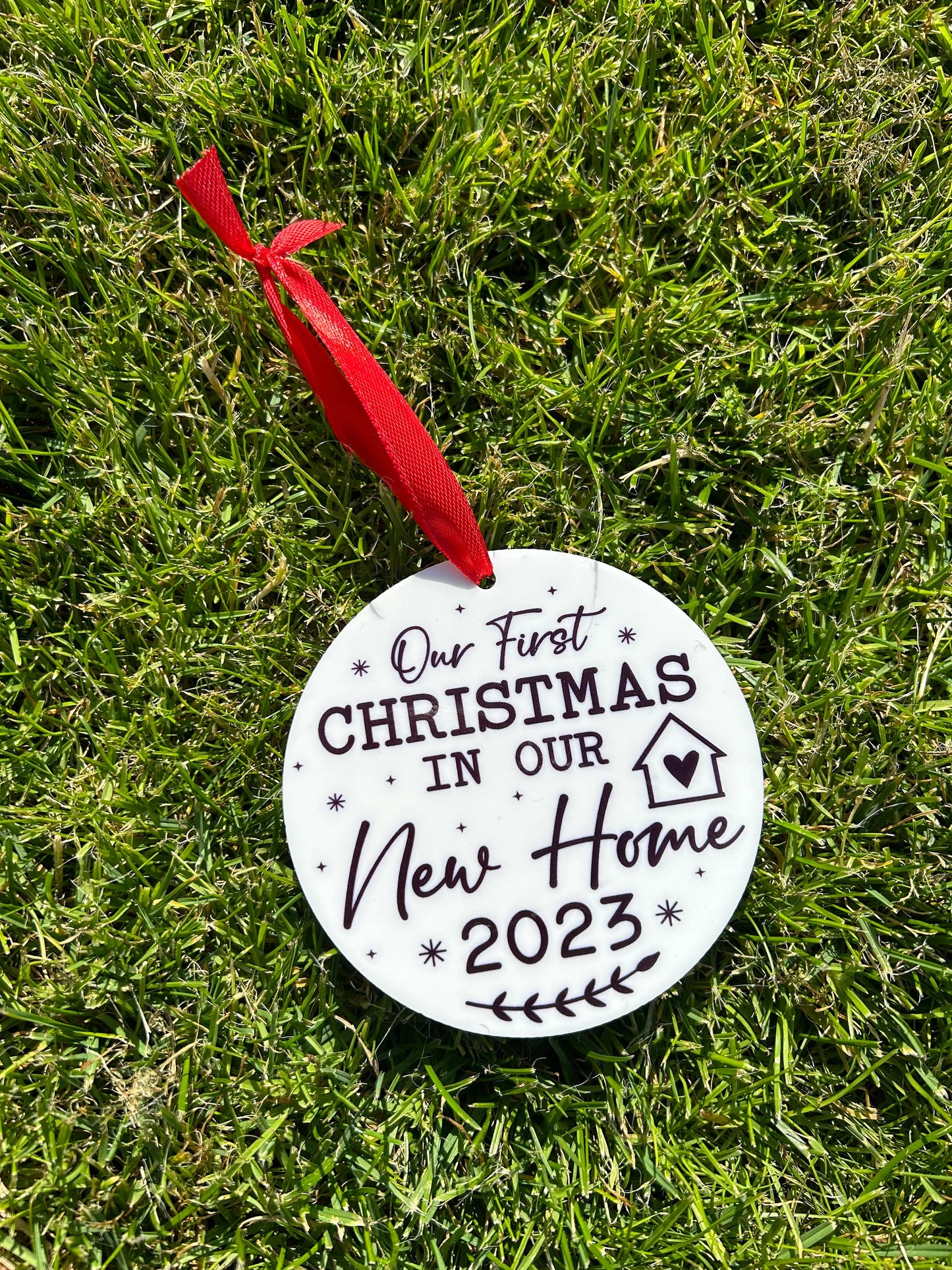 First Christmas Ornament, First Christmas Bauble, First Christmas In New Home, Tree Ornament