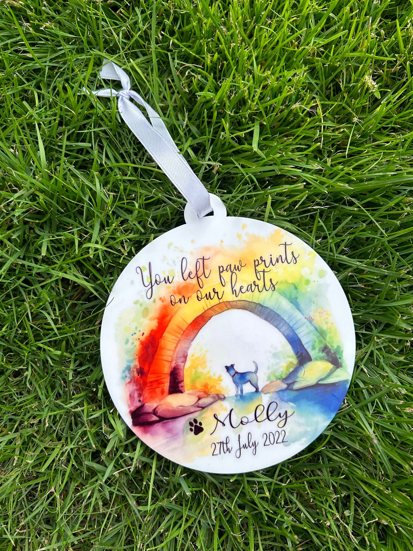 Pet Memorial Gift, Pet Rainbow Gift, Pet Loss Gift, Dog Memorial Gift, Dog Loss Gift, Memorial Gift, Pet Sympathy Gift, Rainbow Bridge Gift