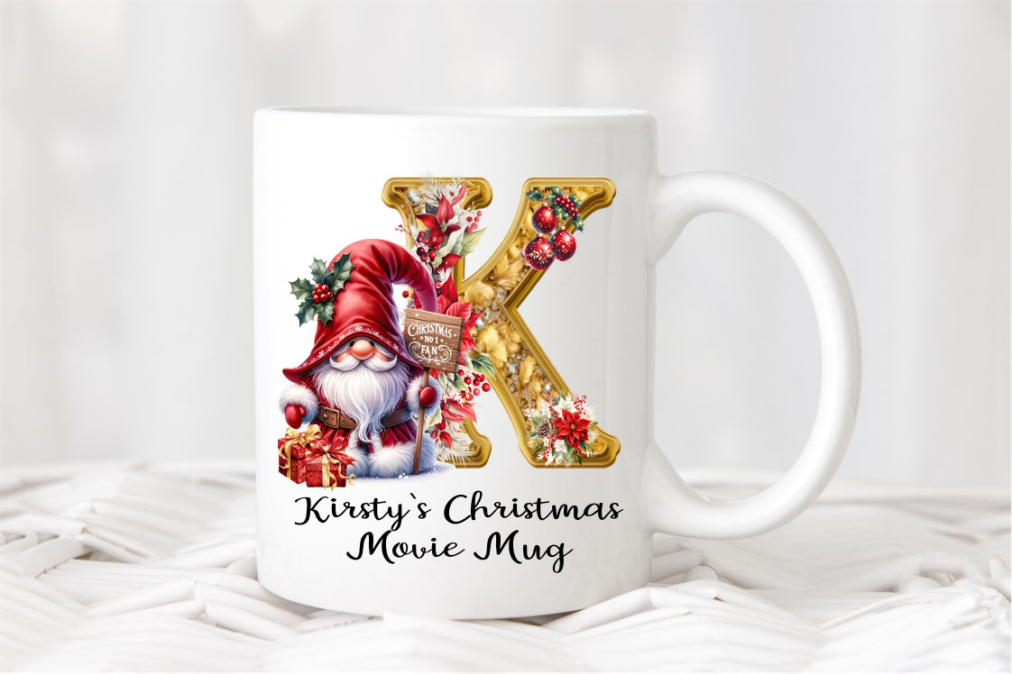 Personalised Christmas Movie Mug, Christmas Movie Mug, Christmas Mug, Personalised Christmas Mug, Christmas Eve Mug, Personalised Name Mug