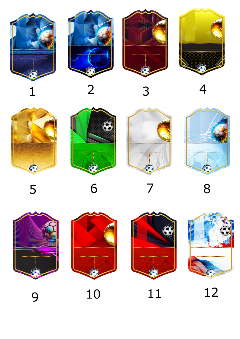 Football Shield, Personalised Football Card, Football Gift, Personalised Football Stats Card