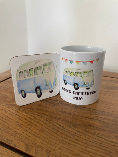 Personalised Campervan Mug, Campervan Mug, Campervan Gift, Camping Gift