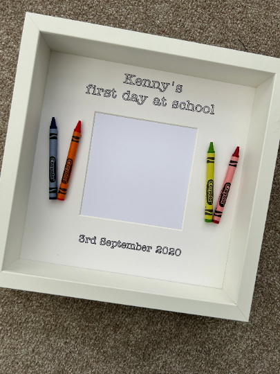 First Day at School Frame, First Day at Nursery Frame, First Day at School Gift
