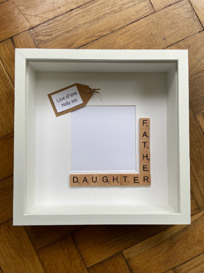 Personalised Daddy Frame, Father Daughter Frame, Father Daughter Gift, Frame For Dad