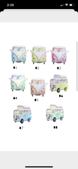 Personalised Campervan Family Frame, Campervan Family Gift, Campervan Gift, Personalised Camper Van Family Frame