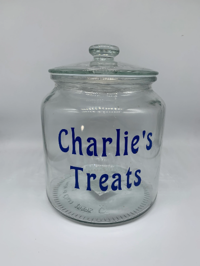 Treat Jar, Sweet Jar, Personalised Sweet Jar
