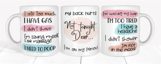 Funny Adult Humour Mug, Gift For Wife, Adult Humour Gift