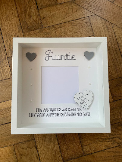 Personalised Auntie Frame, Personalised Frame, Amazing Auntie Frame, Auntie Gift
