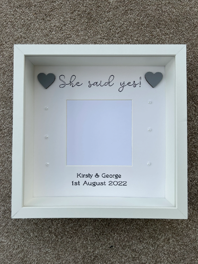 Engagement Frame, Engagement Gift, Gift For Engagement