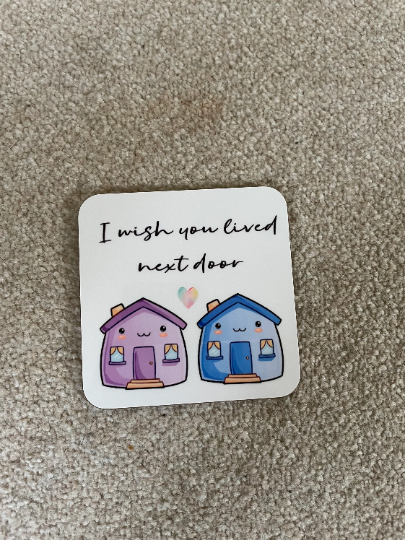 Friend Gift, Friend Coaster, Coaster, Best Friend Gift, Stocking Filler, Tea Coaster