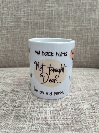 Funny Adult Humour Mug, Gift For Wife, Adult Humour Gift