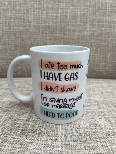Funny Adult Humour Mug, Gift For Wife, Adult Humour Gift