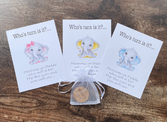 Parent Coin, Parent Decision Coin, New Parent Gift, Baby Shower Gift