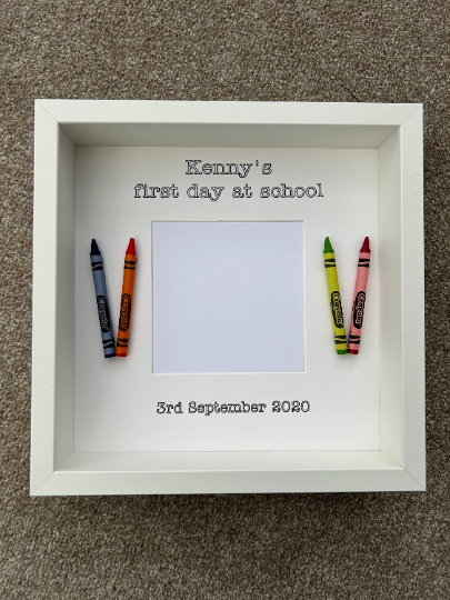 First Day at School Frame, First Day at Nursery Frame, First Day at School Gift