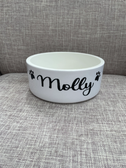 Pet Bowl, Pet Bowl, Personalised Dog Bowl, Dog Bowl, Dog Food Bowl, Cat Food