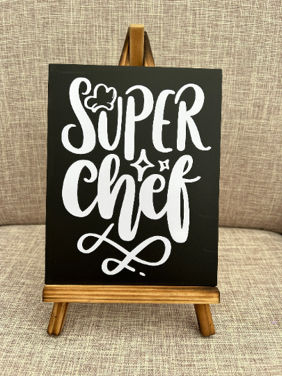 Super Chef Gift, Super Chef Kitchen Decor, Funny Chef Gift