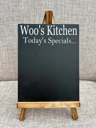 Personalised Kitchen Chalkboard, Personalised Chalkboard