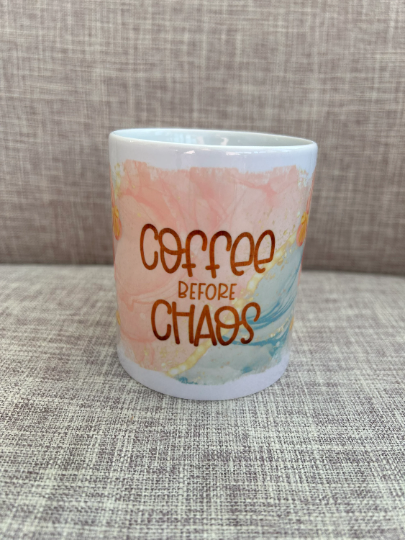 Gnome Mug, Gnome Coffee Mug, Coffee Before Chaos Mug, Gift For Friend