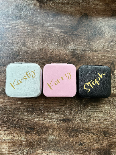 Personalised Jewellery Box, Bridesmaid Gift, Personalised Gift, Jewellery Box