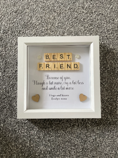 Personalised Best Friend Frame, Friend Frame, Best Friend Gift